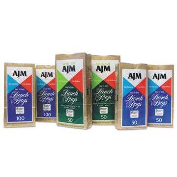 General Standard Paper Lunch Bags, 5.13" X 10.38", Kraft, 1,200 Bags freeshipping - TVN Wholesale